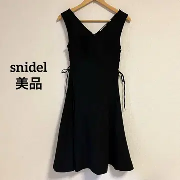 snidel 블랙 원피스