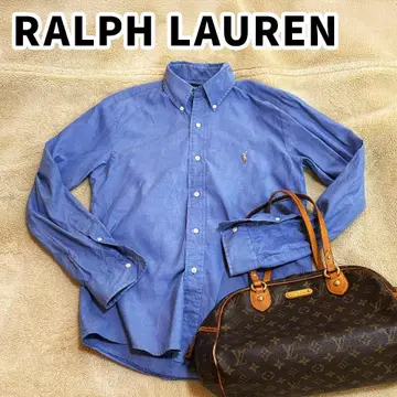 Ralph Lauren 버튼 다운 긴팔 셔츠 파랑 랄프 로렌