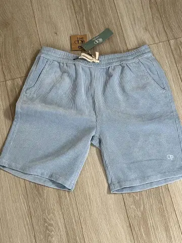 OP 하프 팬츠 스카이블루 수륙 양용 미사용 새상품 썸머 코듀로이