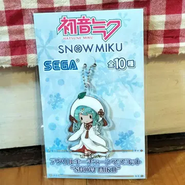 하츠네 미쿠 아크릴 키링 SNOW MIKU 키체인 마스코트 2