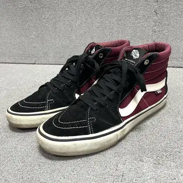 VANS 버건디 절개 Pro 하이컷 UltraCush 27.5