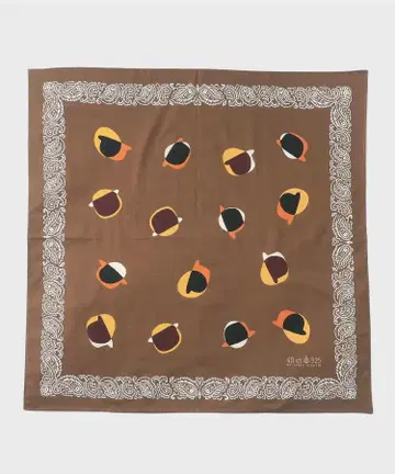 다케오 키쿠치 40ct&525 볼러 햇 핸드 페인트 라이크 반다나