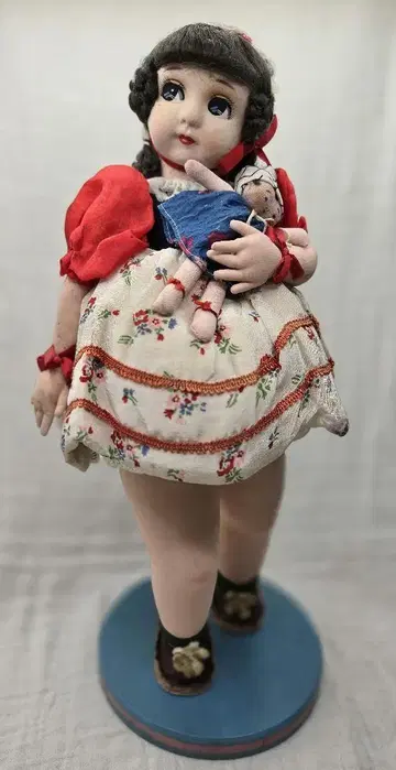 쇼와 레트로 통통다리 인형 포즈 인형 흐느적 인형