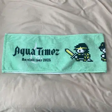 Aqua Timez Re:visit tour 2025 머플러 타월