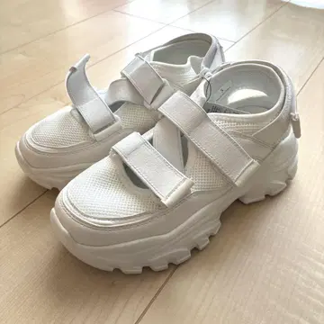 라코레 통굽 샌들 22.5cm
