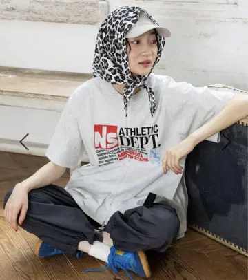 니코앤드 아소트 프린트 더블 ZIP 티셔츠
