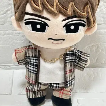 2개 세트 자켓 바지 BIG 인형 의류 SnowMan 베이지