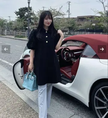 리리레나 마에다 아사카 씨 콜라보 원피스