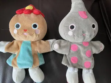 아빠와 함께 스크런치와 포포 퍼펫 봉제 인형