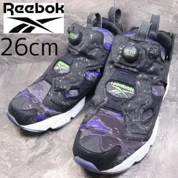 새상품급 리복 Reebok 펌프 퓨리 블랙 카모플라쥬 26 스니커즈