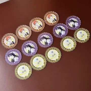 D.Gray-man 라메 아크릴 코스터 THE 캐릭터 카페 라비 4개