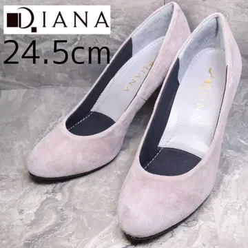 새상품급 DIANA 다이애나 스웨이드 그레이 24.5 펌프스