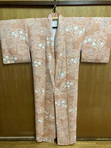 기모노 순수 실크 시보리
