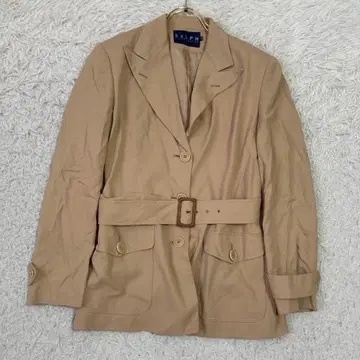 RALPH LAUREN 벨트 자켓 베이지 9호 오피스 성인
