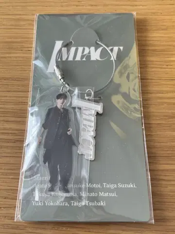 IMP. 기토 슈스케 아크릴 키링 Impact
