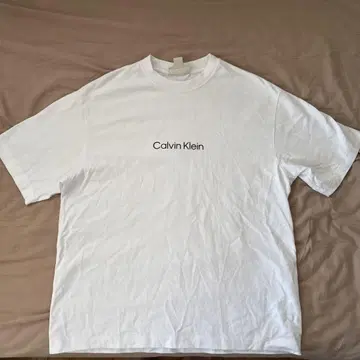 Calvin Klein Jeans 화이트 티셔츠 S/P/CH