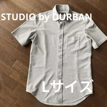 STUDIO by DURSAN 메쉬 반팔 셔츠 그레이