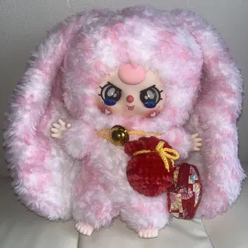 babythree 마블 핑크 토끼 봉제 인형