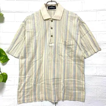 미사용품! Jack Nicklaus 남성용 피케 셔츠 반팔 (L) 상의