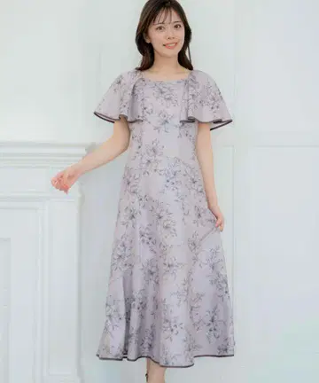 [완판템] Noela 린넨 라이크 프린트 플라워 원피스 M 사이즈