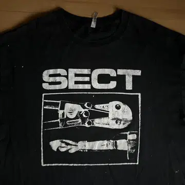 티셔츠 구제 의류 SECT 빅 실루엣