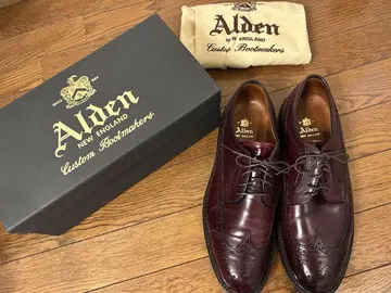 Alden 53501 다크 버건디 옥스퍼드 주말 한정 5만 엔 할인