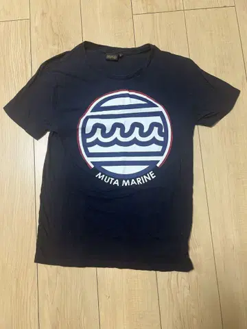 MUTA MARINE 네이비 티셔츠 S