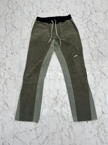 askyurself 팬츠 카키 올리브 S