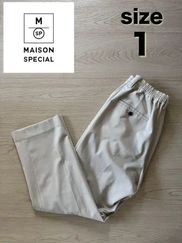 [ MAISON SPECIAL ] 베이지 슬랙스 사이즈 1