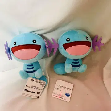 포켓몬스터 봉제 인형 우파, 고래왕자, 하라벌리, 우파 2개 세트