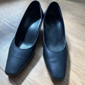 와코루 성공 워크 블랙 펌프스 힐 24.5cm