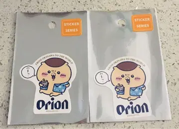 오리온 맥주 치이카와 (먼작귀) 콜라보 스티커 밤만쥬 2개 스마트폰