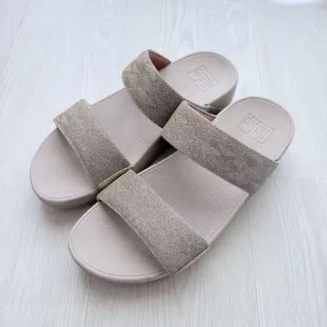 fitflop 베이지 스트랩 샌들