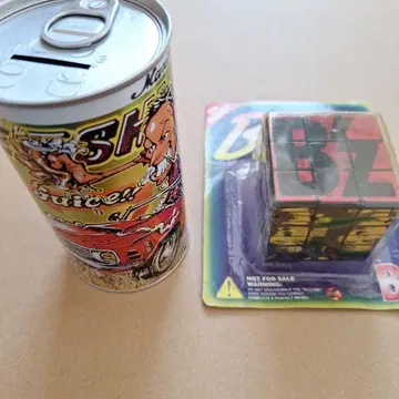 B'z 굿즈 juice!! 캔, CUBE