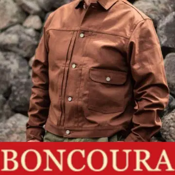 BONCOURA 봉쿠라 신상품 1st 타입 자켓 브라운 덕