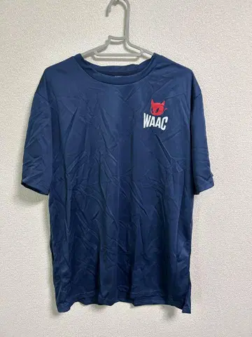WAAC 반팔 티셔츠 네이비