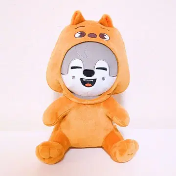straykids TOYWORLD의 울프찬 봉제 인형