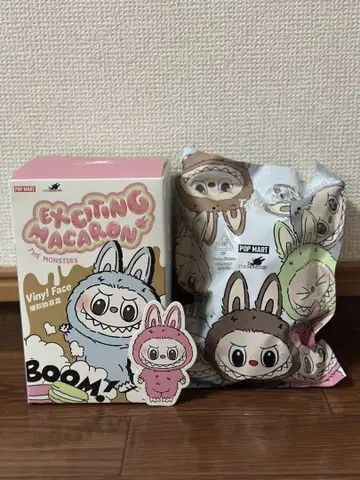 러브부 Labubu Exciting Macaron 봉제 인형 LYCHEE
