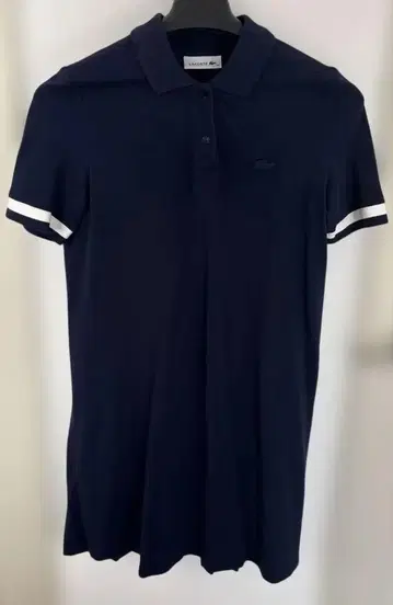 Lacoste 네이비 셔츠 원피스 36