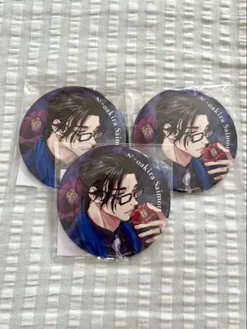 ParadoxLive 니시몬 나오아키 G 복권 LOVE 캔뱃지 3개 세트