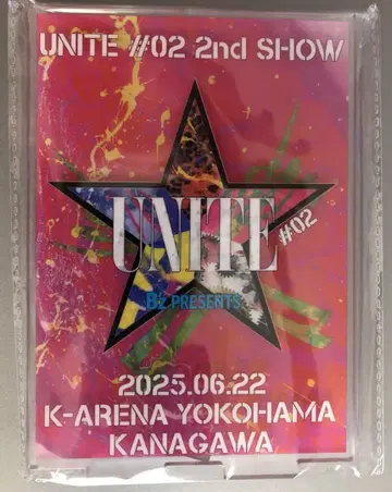 UNITE #02 6/22 아크릴 플레이트