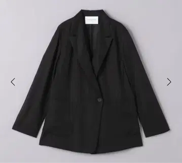 UNITED ARROWS 시어 자켓 BLACK