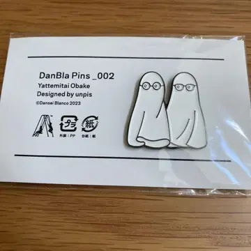 남성 블랑코 단독 핀 배지 002