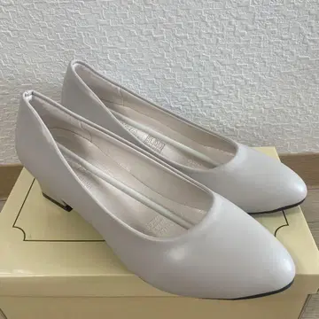 펌프스 화이트 아이보리 5cm 힐