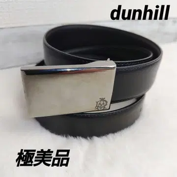 컨디션 최상 dunhill 던힐 가죽 벨트 BLACK 블랙