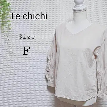 Te chichi V넥 7부 소매 탑 F 사이즈