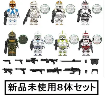 새상품 LEGO 레고 호환 스타워즈 C 클론 트루퍼 8종 세트