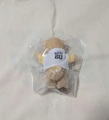 카이노 히로시 후쿠오카 소프트뱅크 호크스 유니폼 베어 체인 봉제 인형