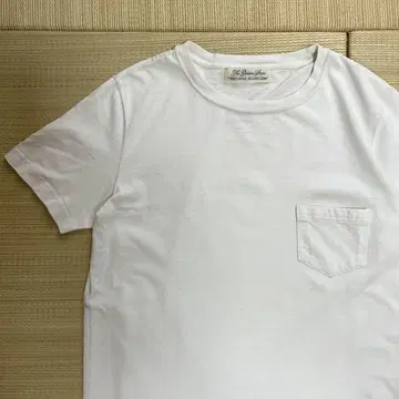 레미 relief 포켓 무지 티셔츠 L