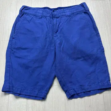 디키즈 하프 팬츠 W30 블루 계열 실측치수 W78